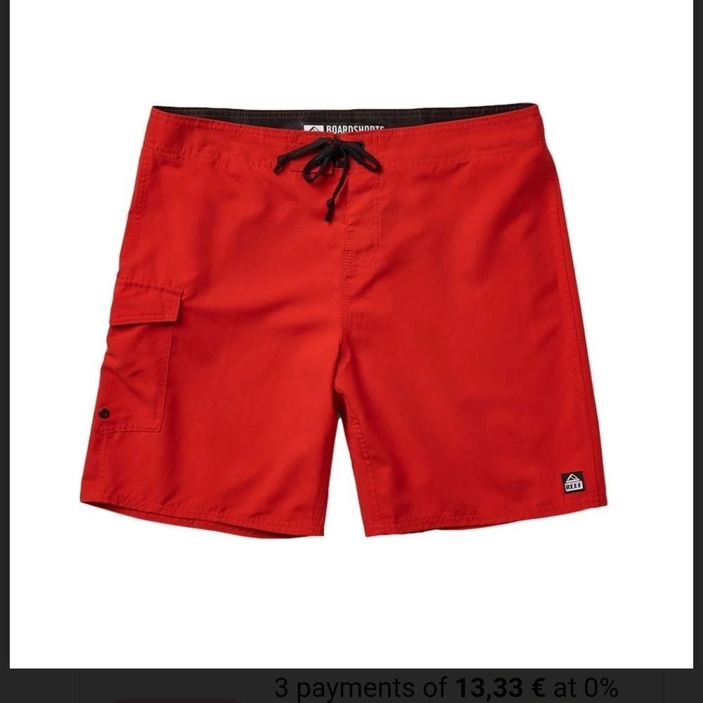 Reef Lucas 4 Shortie Boardshorts Sz 32